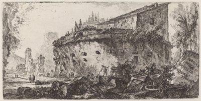 Sepulcro de la familia de los Escipiones de Giovanni Battista Piranesi
