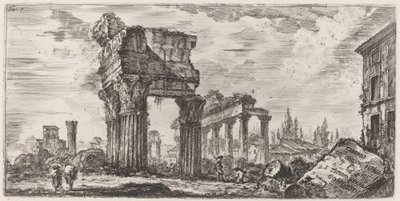 Templo de Júpiter Tonante de Giovanni Battista Piranesi