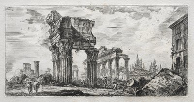 Templo de Júpiter Tonante de Giovanni Battista Piranesi