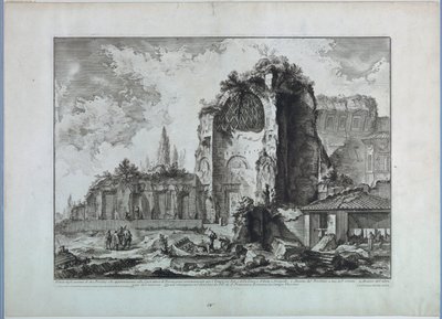 Templo de Venus en Roma de Giovanni Battista Piranesi
