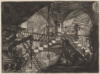 El arco con un adorno de concha de Giovanni Battista Piranesi