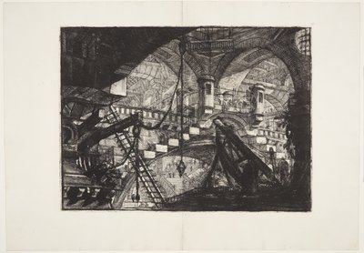 El arco con un adorno de concha de Giovanni Battista Piranesi