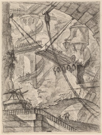 El puente levadizo de Giovanni Battista Piranesi