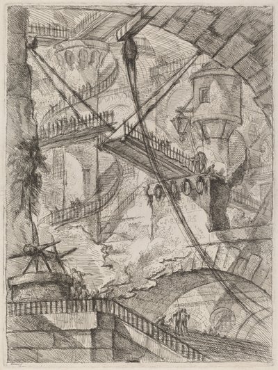 El puente levadizo de Giovanni Battista Piranesi