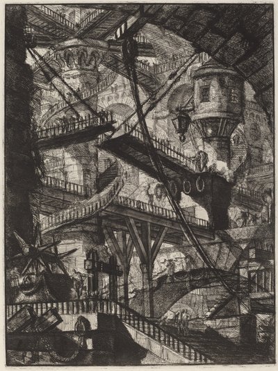 El puente levadizo de Giovanni Battista Piranesi
