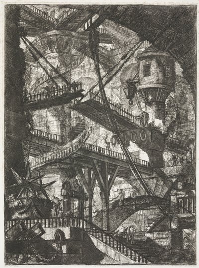 El puente levadizo de Giovanni Battista Piranesi