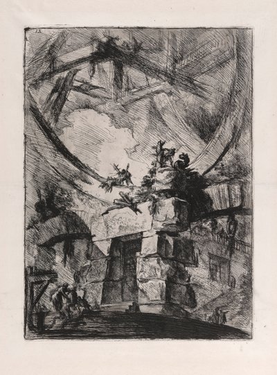 La Rueda Gigante, placa 9 de Carceri d de Giovanni Battista Piranesi