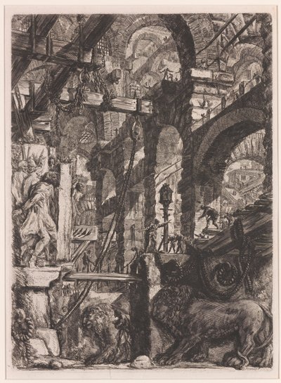 El León Bas-Reliefs de Giovanni Battista Piranesi