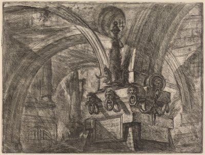El Muelle con una Lámpara de Giovanni Battista Piranesi