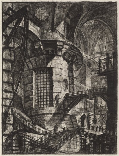 La torre redonda de Giovanni Battista Piranesi