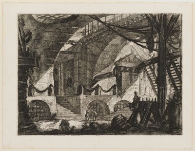 El caballete de serrar de Giovanni Battista Piranesi