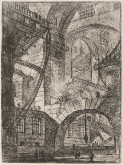 El fuego humeante de Giovanni Battista Piranesi