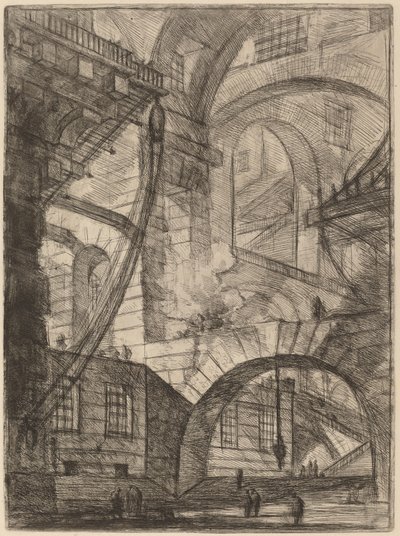 El Fuego Humeante de Giovanni Battista Piranesi