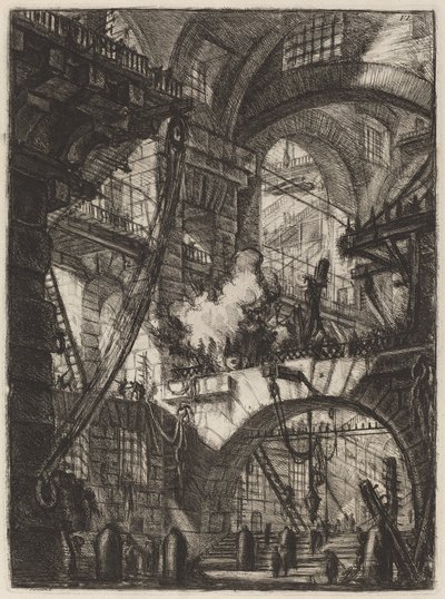 El fuego humeante de Giovanni Battista Piranesi