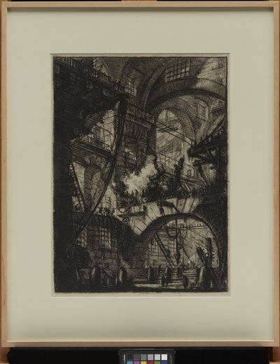El fuego humeante de Giovanni Battista Piranesi