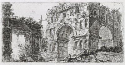 Templo de Diana de Giovanni Battista Piranesi