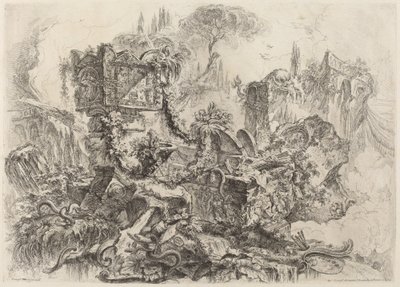 La tumba de Nerón de Giovanni Battista Piranesi