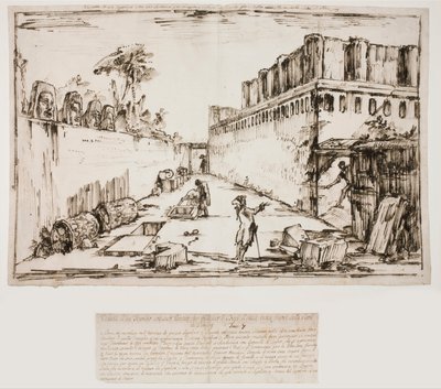 Tumba de los Istacidi, Pompeya de Giovanni Battista Piranesi