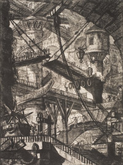 El puente levadizo de Giovanni Battista Piranesi