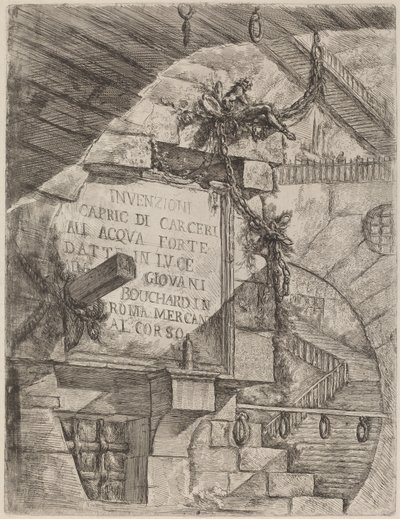 Portada de Giovanni Battista Piranesi