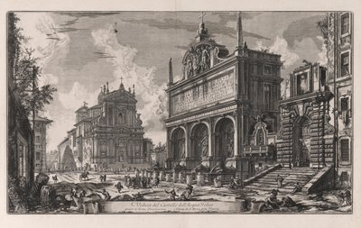 Vista del Castillo de de Giovanni Battista Piranesi