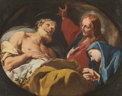 Der Tod des hl. Joseph de Giovanni Battista Pittoni