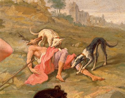 Diana y Acteón de Giovanni Battista Pittoni