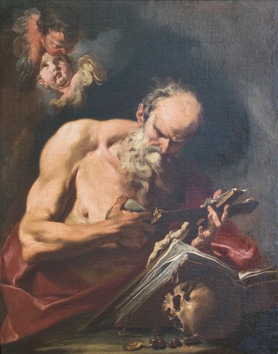 San Jerónimo de Giovanni Battista Pittoni