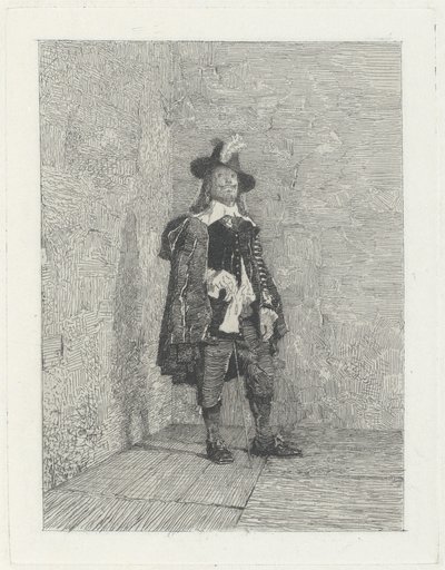 El vigía (El caballero) de Giovanni Battista Quadrone