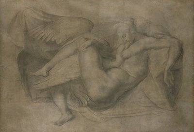 Leda y el cisne de Giovanni Battista Rosso Fiorentino