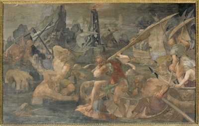La venganza de Nauplio de Giovanni Battista Rosso Fiorentino