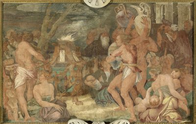 El sacrificio de Giovanni Battista Rosso Fiorentino