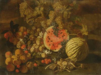 Naturaleza muerta de Giovanni Battista Ruoppolo or Ruopolo