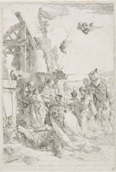Adoración de los Magos de Giovanni Battista Tiepolo