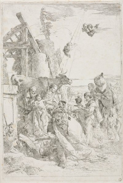 Adoración de los Magos de Giovanni Battista Tiepolo