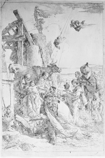 Adoración de los Magos de Giovanni Battista Tiepolo