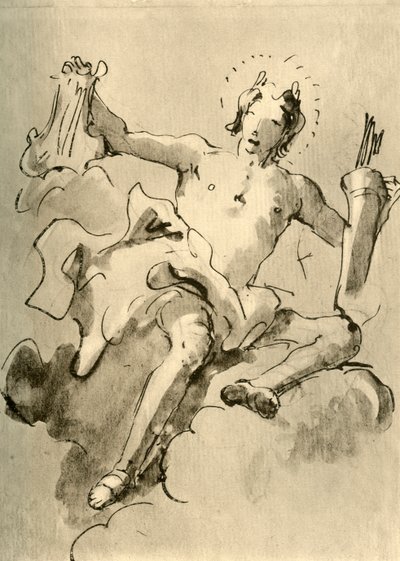 Apolo, c1757, 1928 de Giovanni Battista Tiepolo