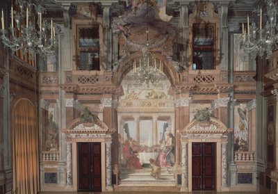 El banquete de Cleopatra, 1747-50 de Giovanni Battista Tiepolo