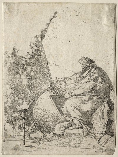 Fantasías: El Filósofo de Giovanni Battista Tiepolo