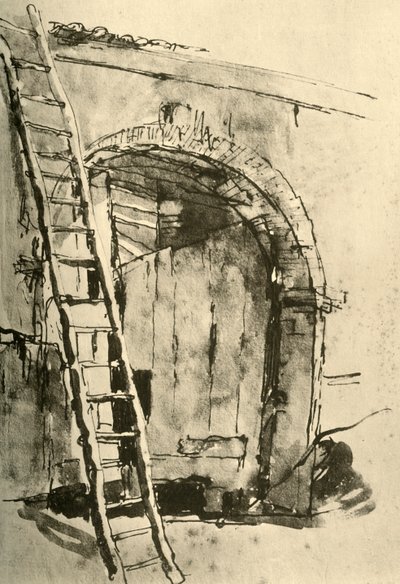 Puerta, mediados del siglo XVIII, 1928 de Giovanni Battista Tiepolo