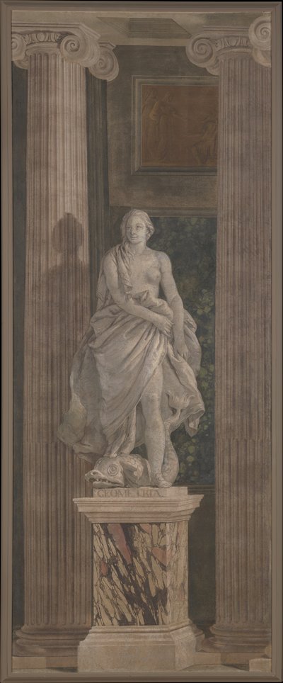 Geometría, 1760 de Giovanni Battista Tiepolo