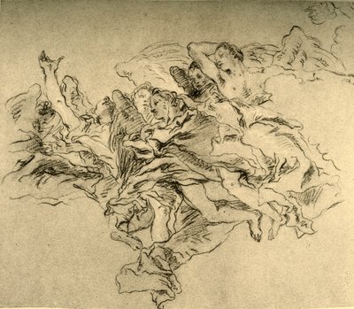 Grupo de ángeles flotantes de Giovanni Battista Tiepolo