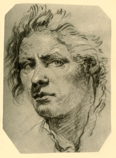 Cabeza de un Joven, mediados del siglo XVIII, 1928 de Giovanni Battista Tiepolo