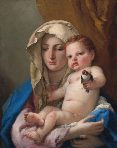 Madonna del jilguero de Giovanni Battista Tiepolo