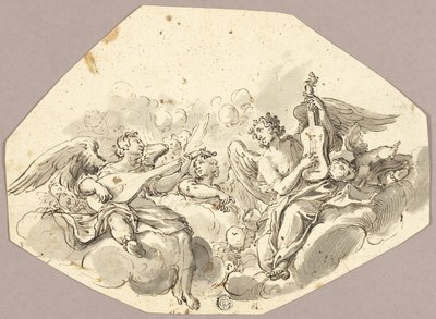 Ángeles músicos de Giovanni Battista Tiepolo