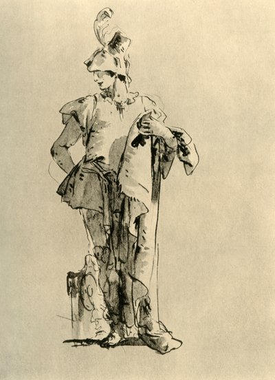 Página, mediados del siglo XVIII, 1928 de Giovanni Battista Tiepolo