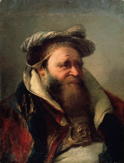Retrato de un anciano, 1750-1770 de Giovanni Battista Tiepolo