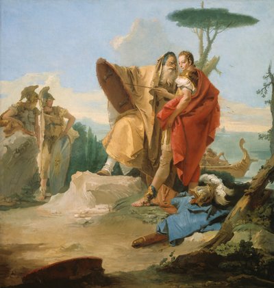 Rinaldo y el mago de Ascalón de Giovanni Battista Tiepolo