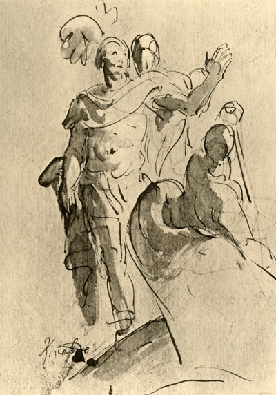 Rinaldo o Eneas, 1757, 1928 de Giovanni Battista Tiepolo