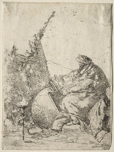 Scherzi di Fantasia: El Filósofo de Giovanni Battista Tiepolo